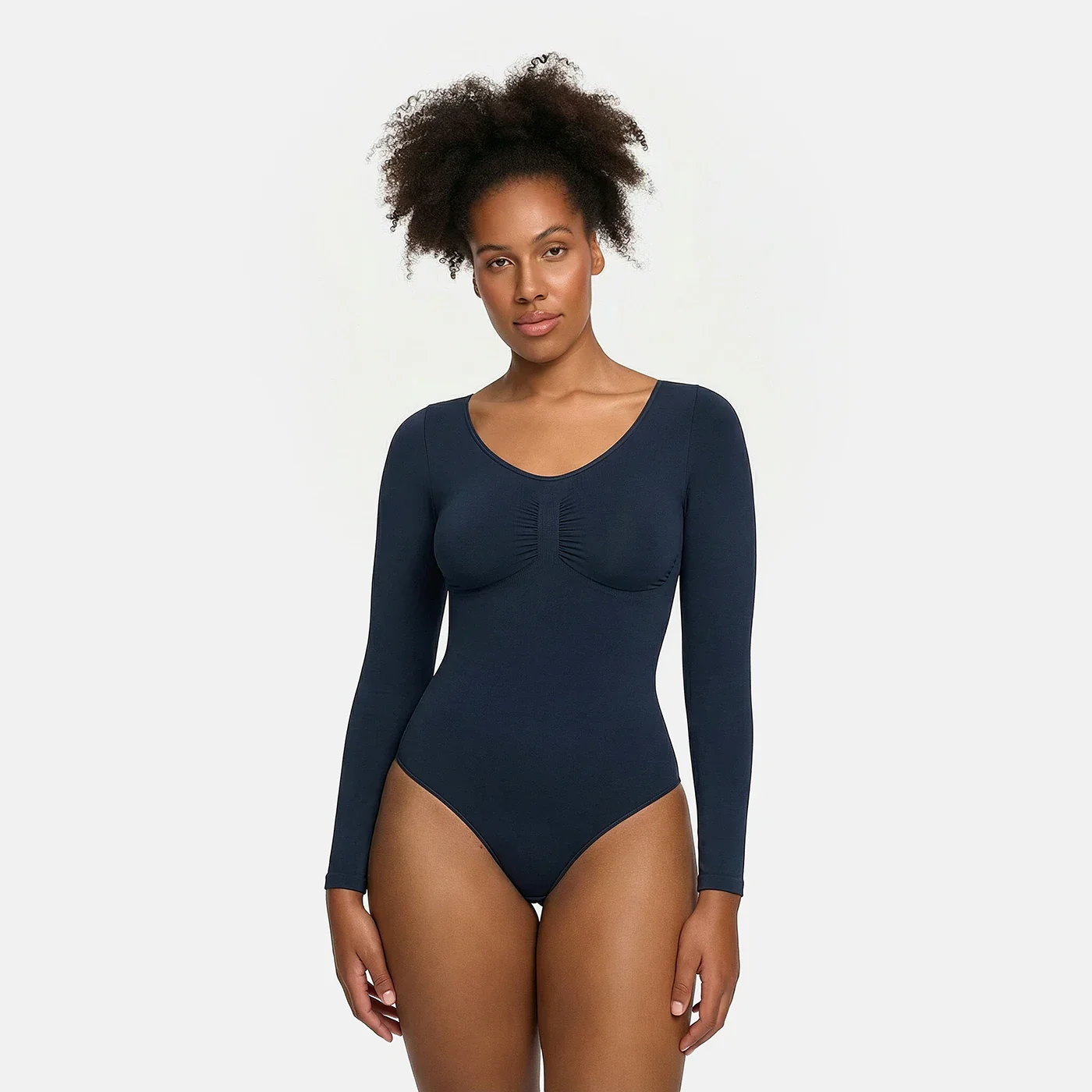 Bodysuit Sculpting Shapewear Longsleeve mit Slip - Image 23