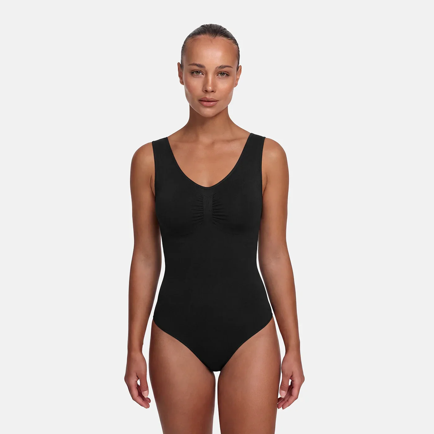 Tank Bodysuit Sculpting Shapewear mit Slip - Image 3