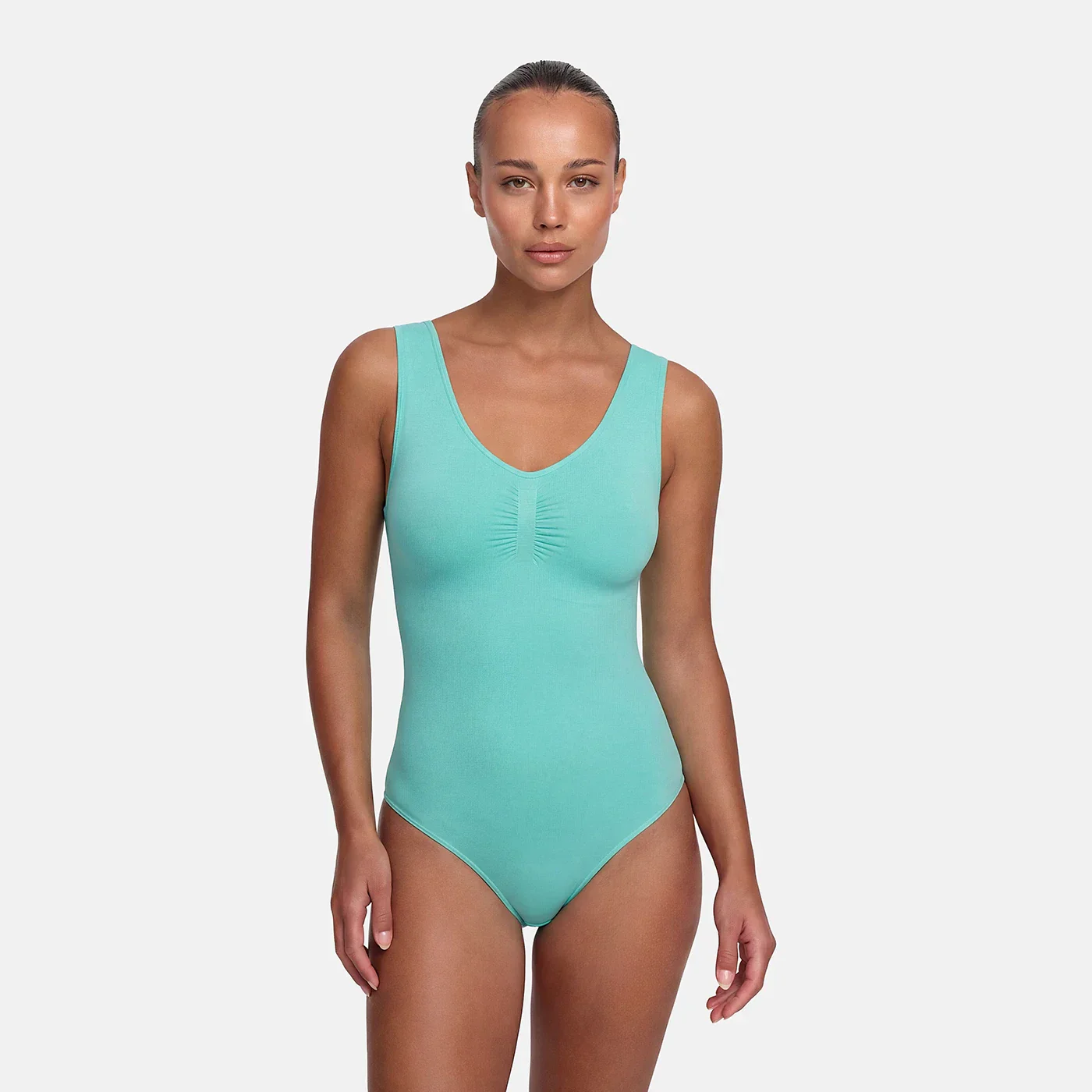 Tank Bodysuit Sculpting Shapewear mit Slip - Image 34