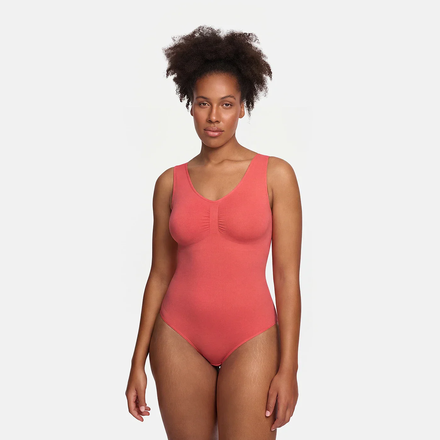 Tank Bodysuit Sculpting Shapewear mit Slip - Image 35