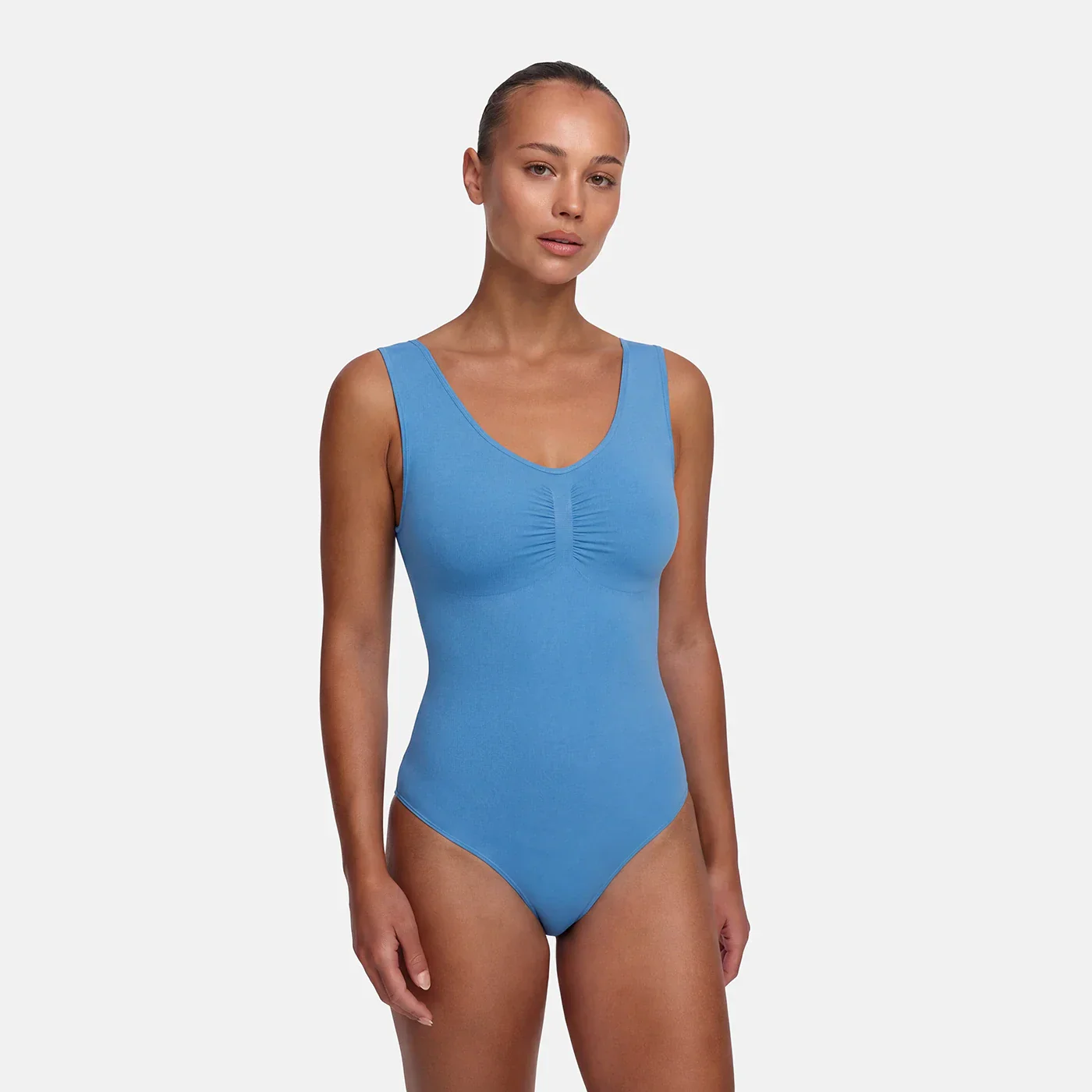 Tank Bodysuit Sculpting Shapewear mit Slip - Image 36