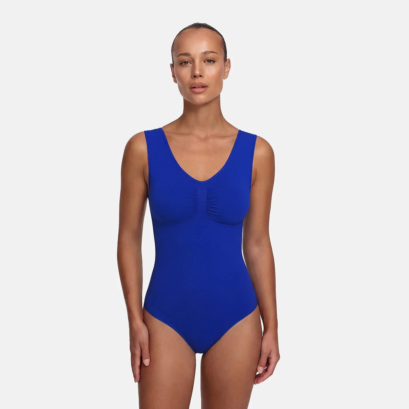 Tank Bodysuit Sculpting Shapewear mit Slip - Image 38