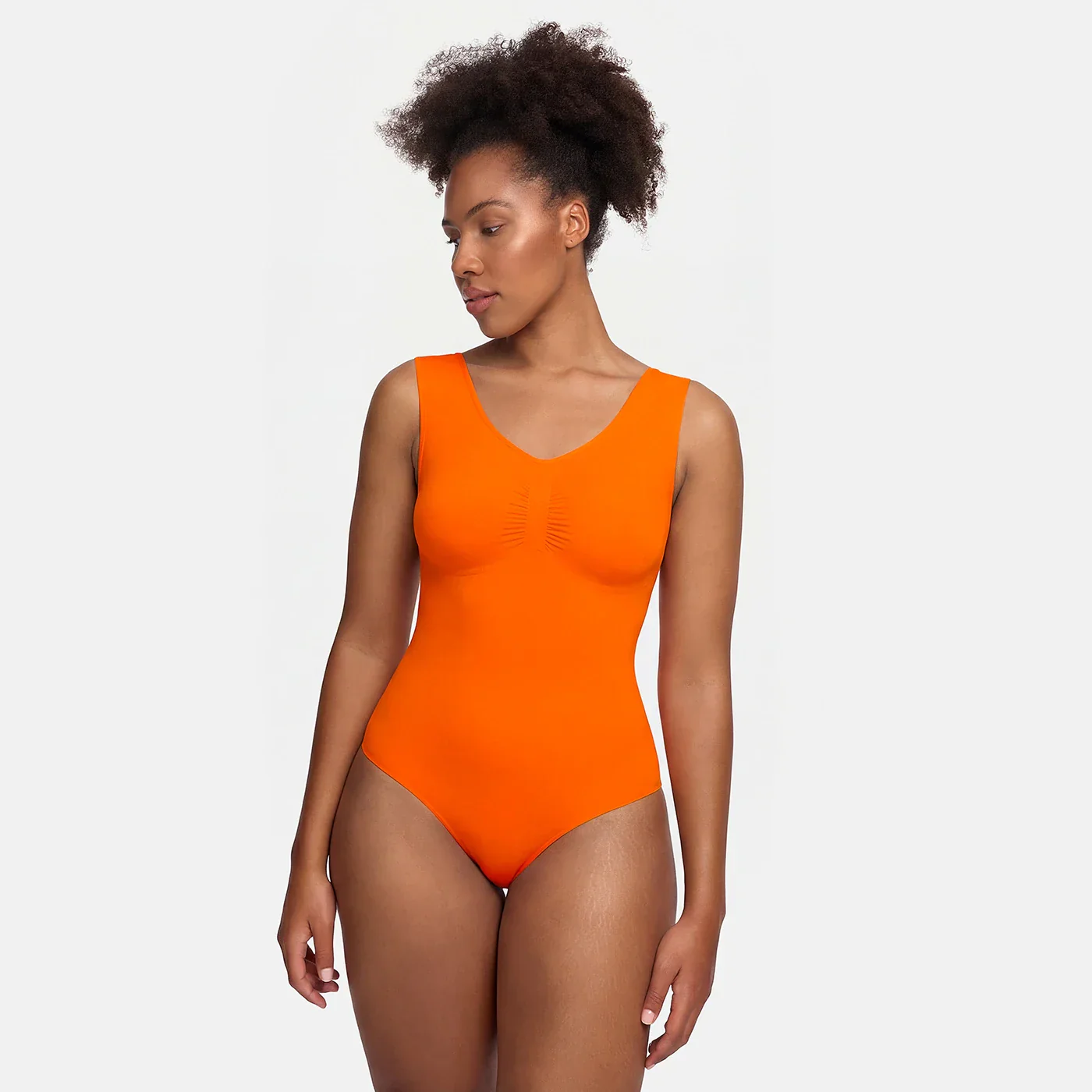 Tank Bodysuit Sculpting Shapewear mit Slip - Image 39