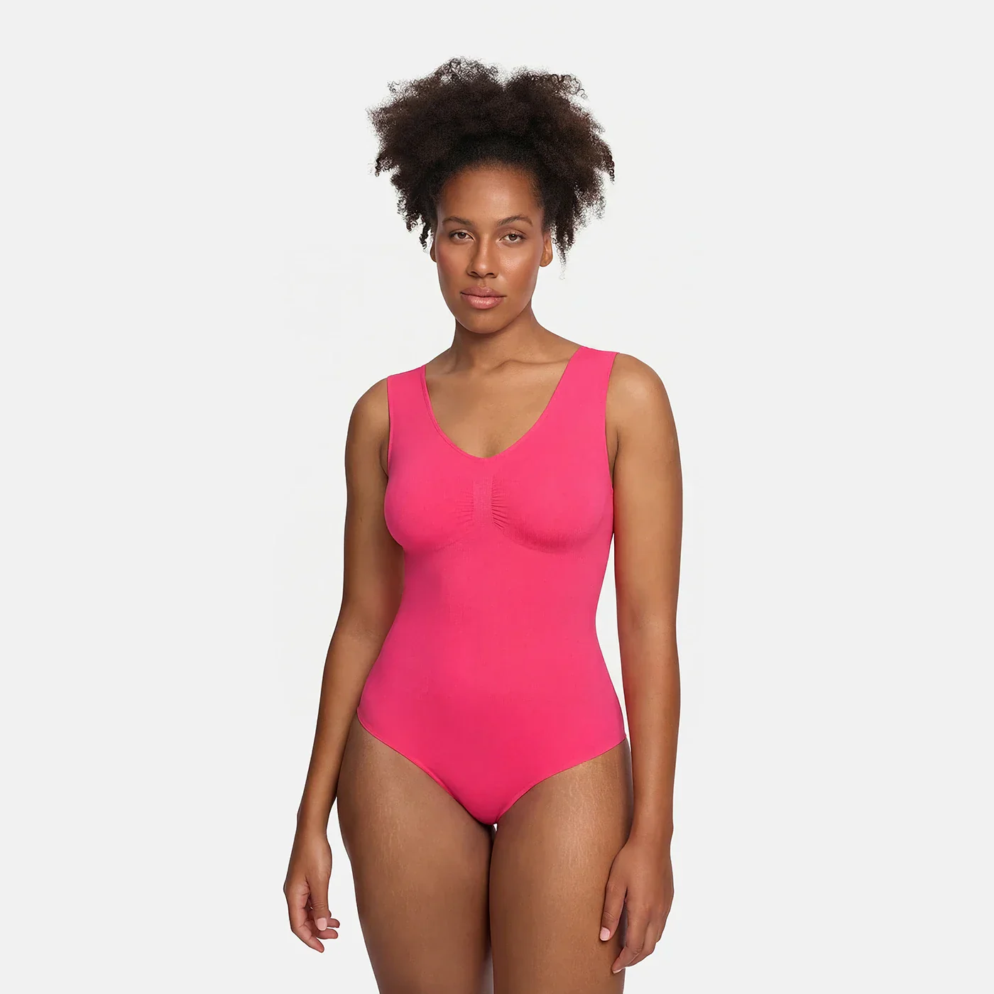 Tank Bodysuit Sculpting Shapewear mit Slip - Image 40