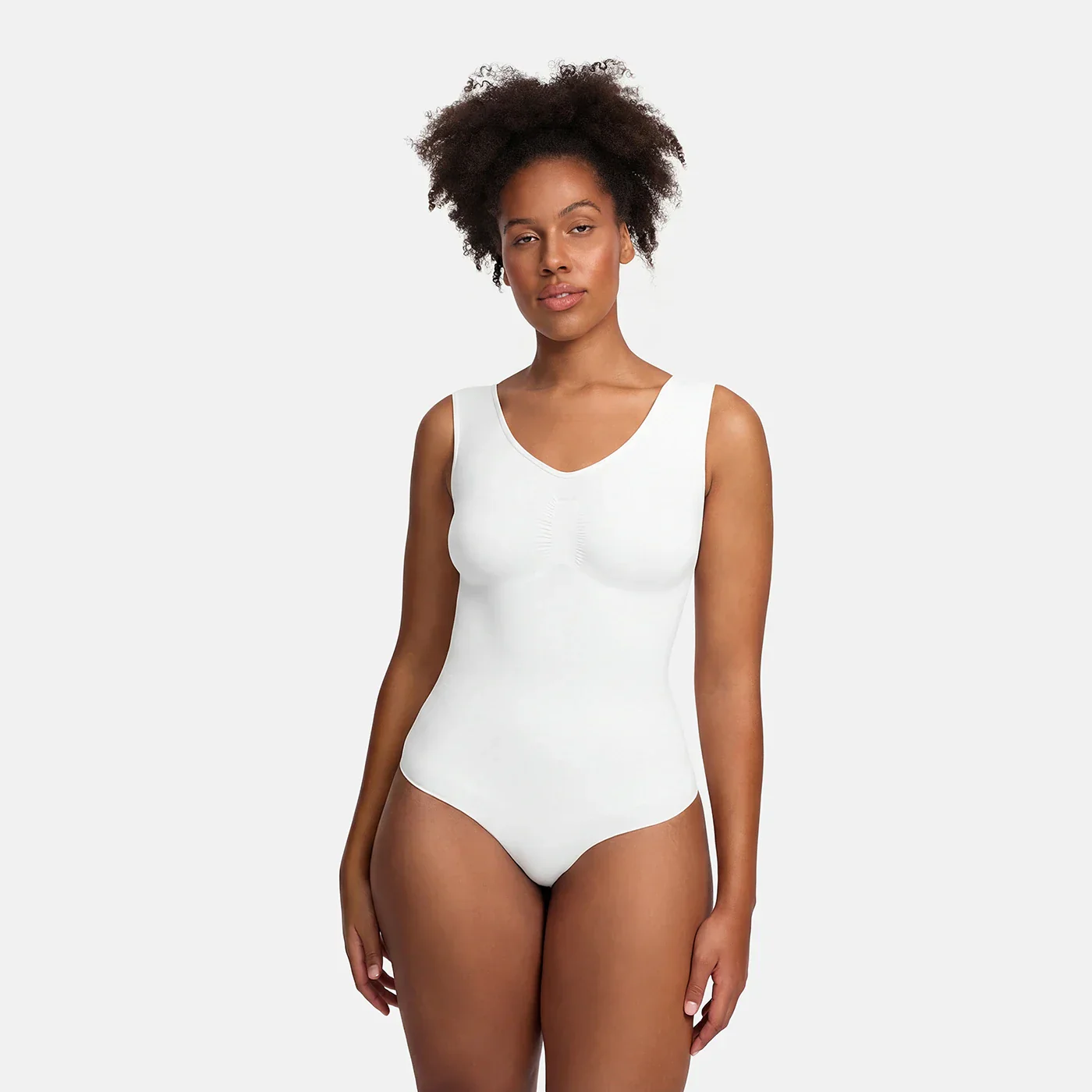 Tank Bodysuit Sculpting Shapewear mit Slip - Image 9